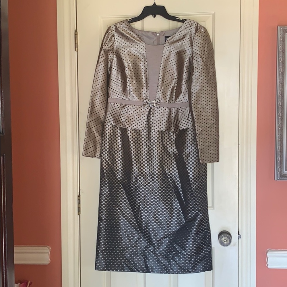 Terramina Gold and Black Dress